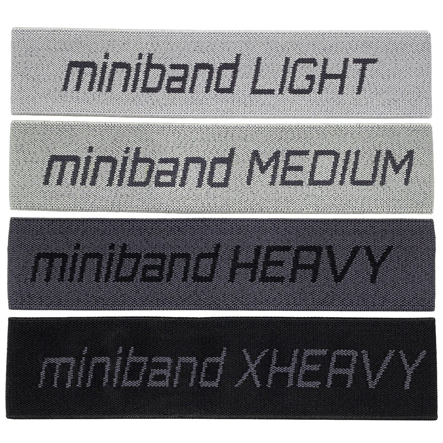 Miniband Set - 4 flexible mini Fitnessbands