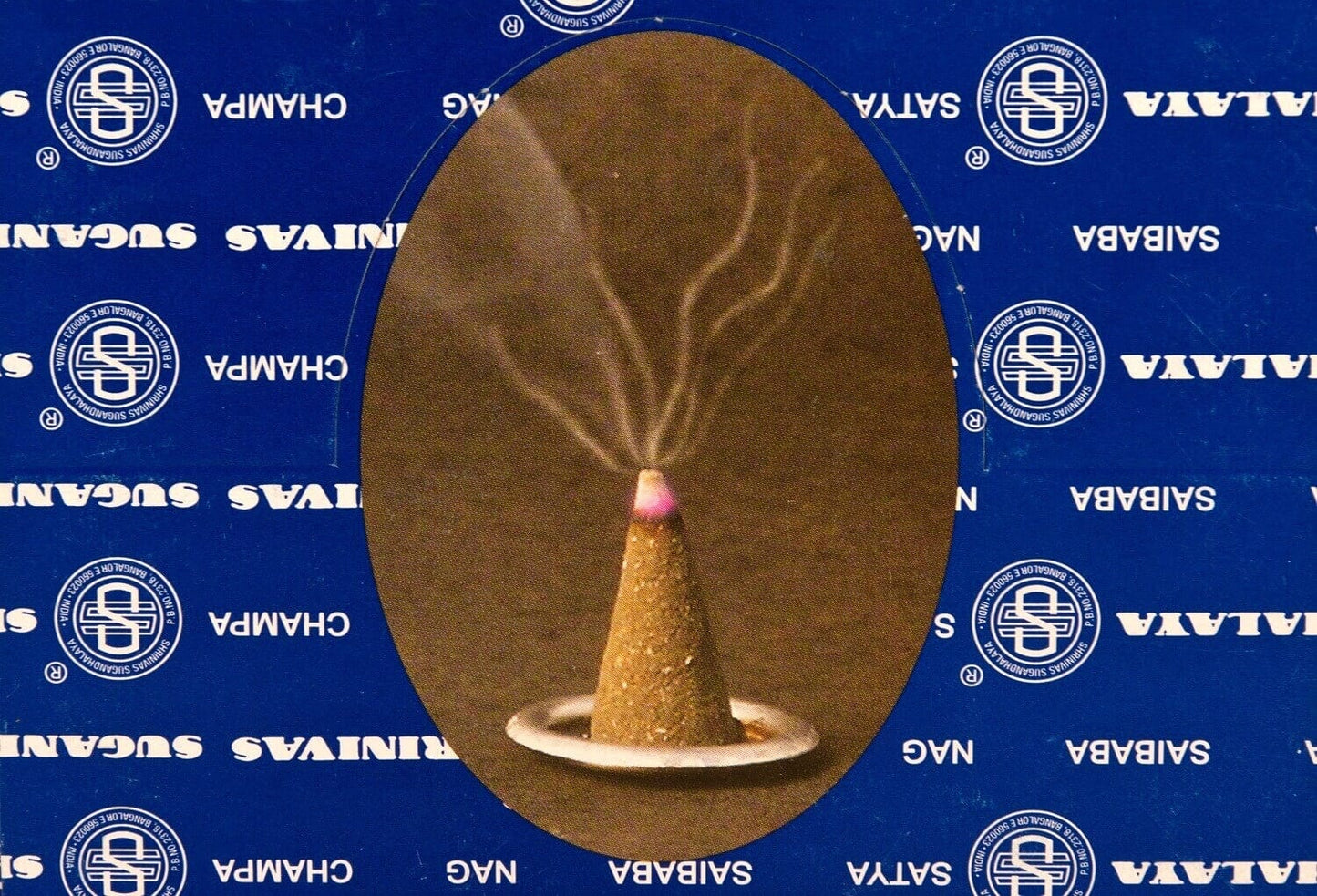 Räucherkegel Nag Champa Handgefertigt Natuerlicher Duft Meditatio