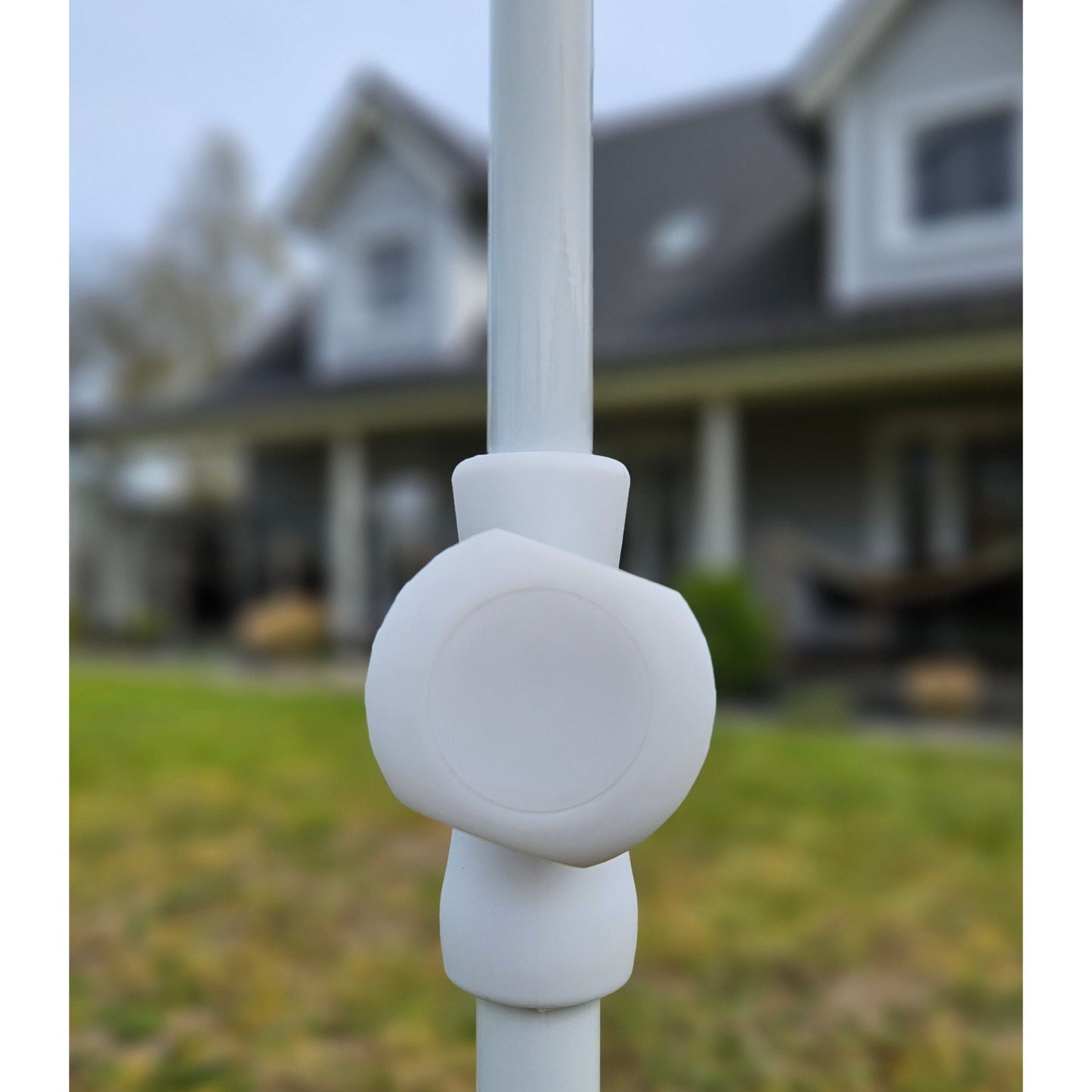 Bunter Sonnenschirm mit UV Schutz 50 und 155 cm Durchmesser