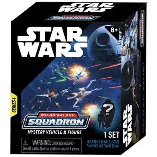 Star Wars Micro Galaxy Mystery Serie 4 – Display mit 12 Stück ab 4 Jahren