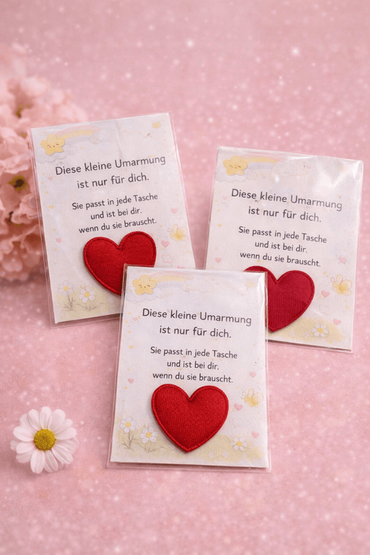🌈 Taschenherz für Kinder – „Kleine Umarmung“ 🌈-Barbarella’s-Sinneszeit