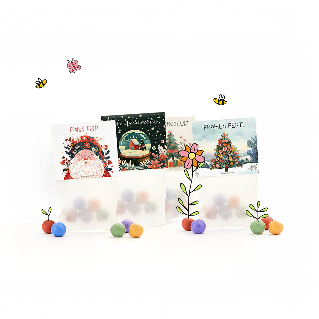 Wie kleine Blumenmurmeln unser Weihnachtsfest neu denken lassen