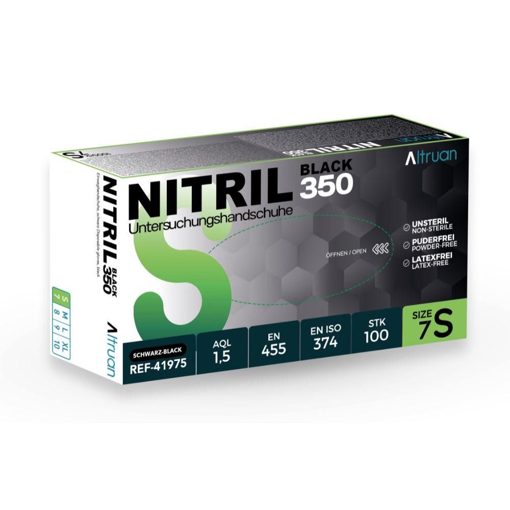 Altruan Nitril 350 Black Einmalhandschuhe für optimalen Schutz im Alltag