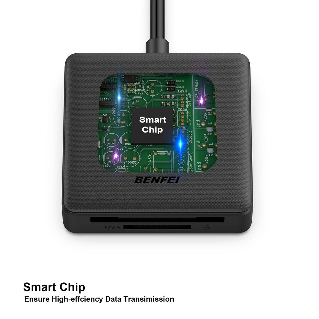 Effiziente Datenverwaltung mit dem BENFEI Speicherkartenleser 4 in 1 USB C