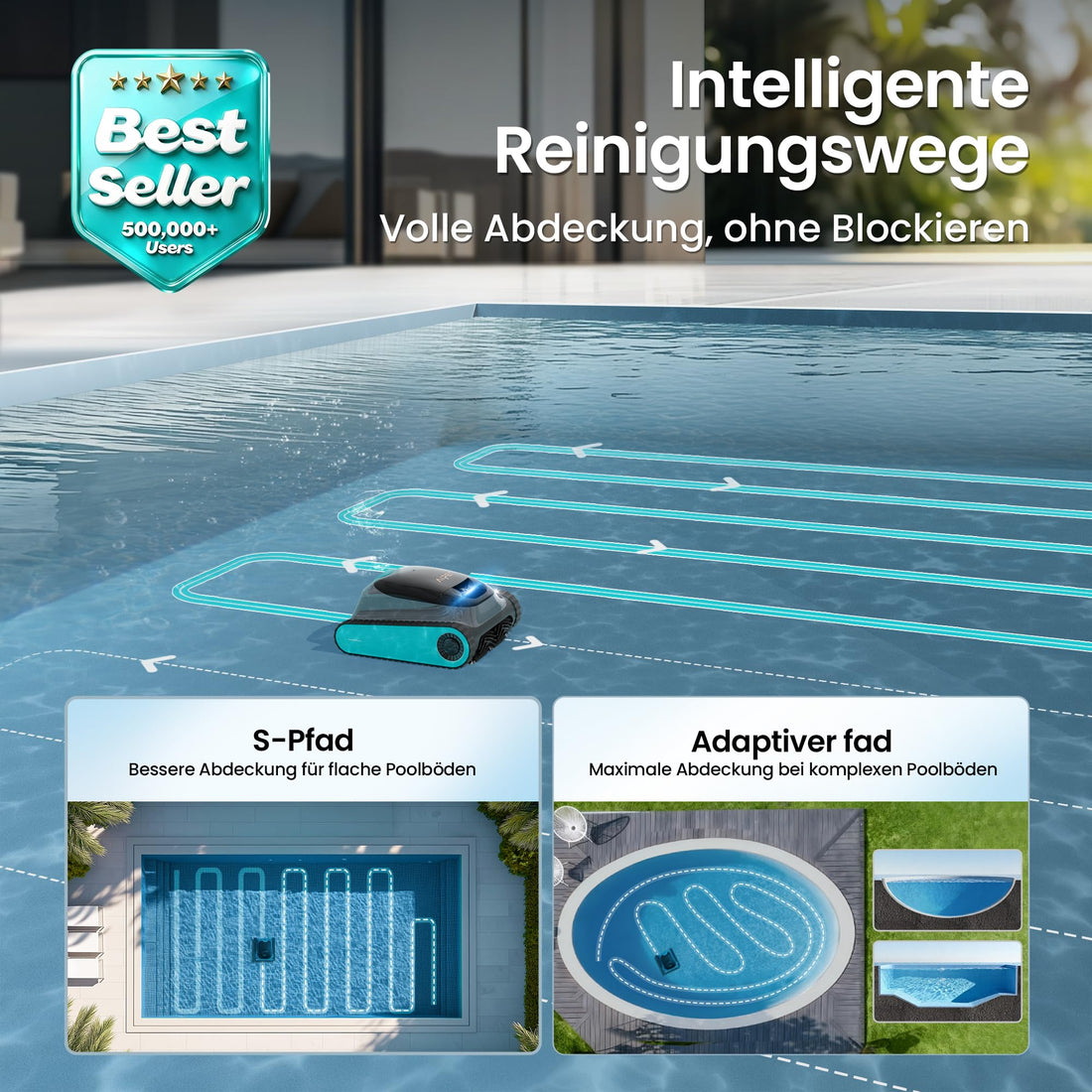 Effiziente Poolreinigung mit dem AIPER Scuba S1 Poolroboter