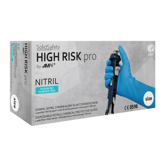 AMPri SolidSafety Nitrilhandschuhe Typ A Bietet Schutz und Komfort