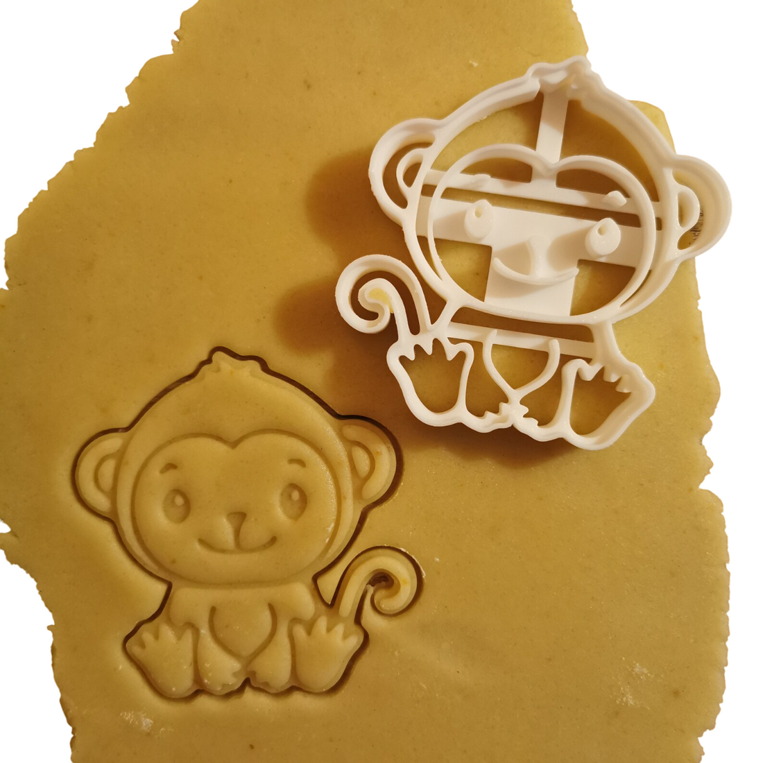 Kreative Kekse backen mit der Affe Ausstechform PLA Backzubehör