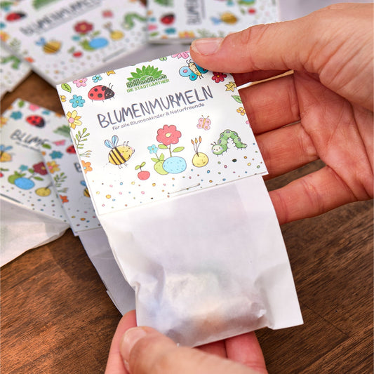 Warum Blumenmurmeln mehr sind als nur ein Kindergeburtstagsgeschenk