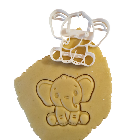 Kreatives Backen mit Elefant Keksausstecher von Yabubest