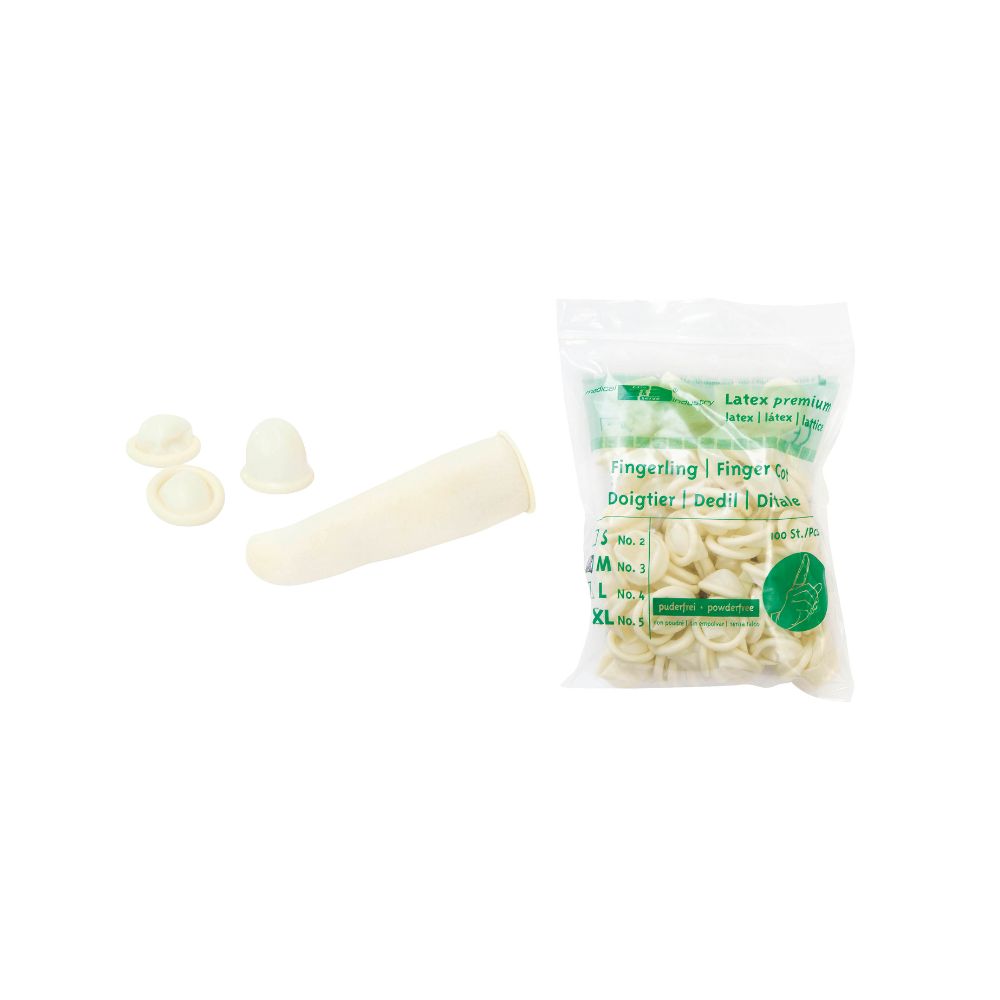 Meditrade Latex Fingerlinge 100 Stück sicherer Schutz und Komfort