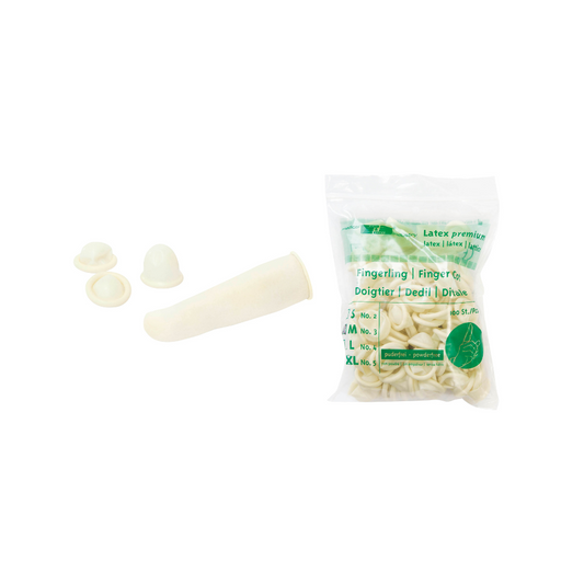 Meditrade Latex Fingerlinge 100 Stück sicherer Schutz und Komfort