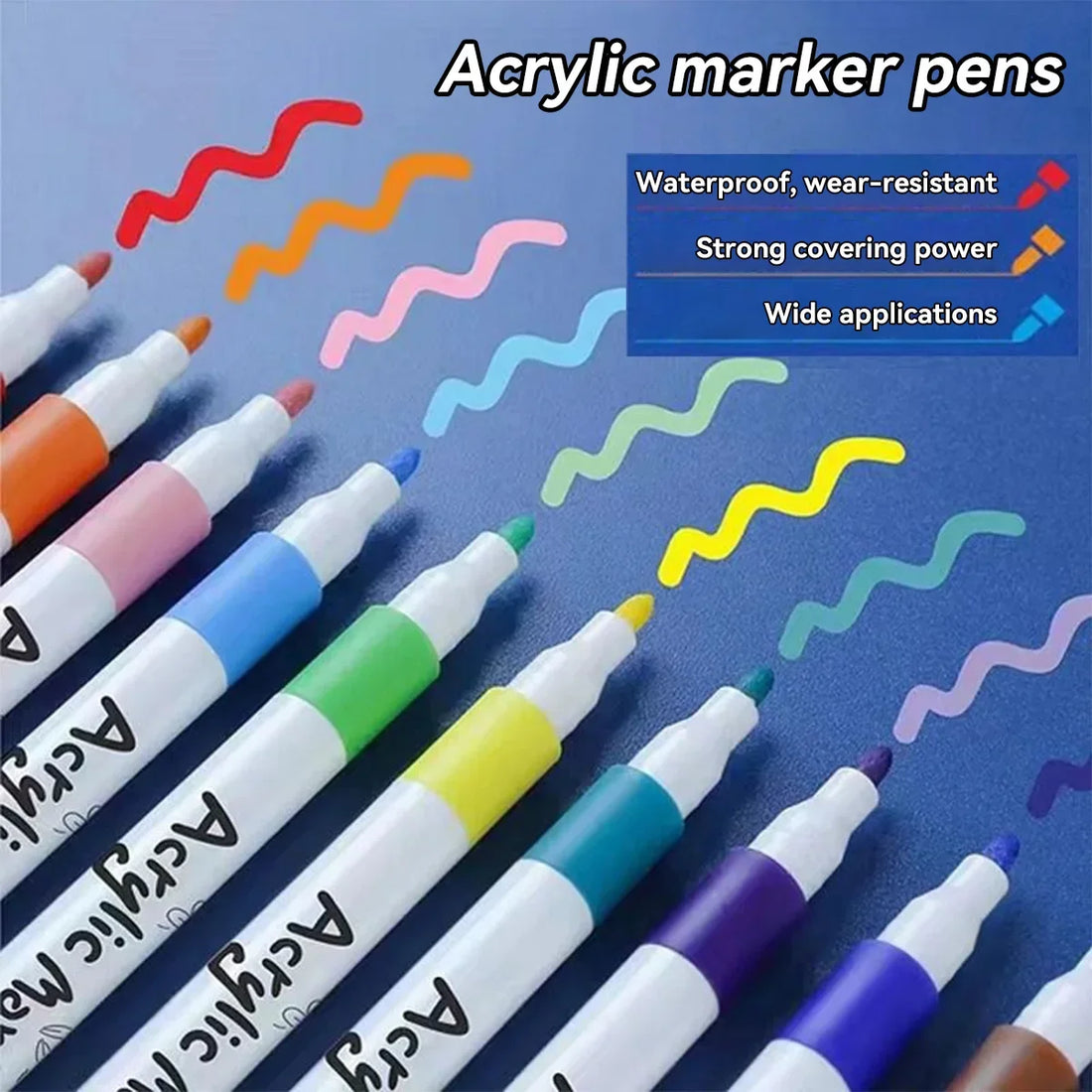 Kreativität ohne Grenzen: Wie hochwertige Acryl Marker dein künstlerisches Potenzial entfalten