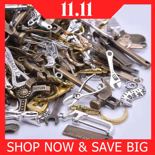 20 Stuck Steampunk Charms fur individuelle Schmuckkreationen
