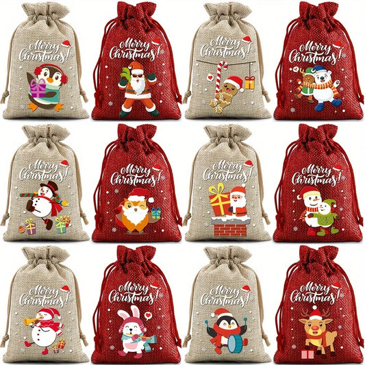 Weihnachtsgeschenktüten aus Stoff: Nachhaltige Verpackung für festliche Momente