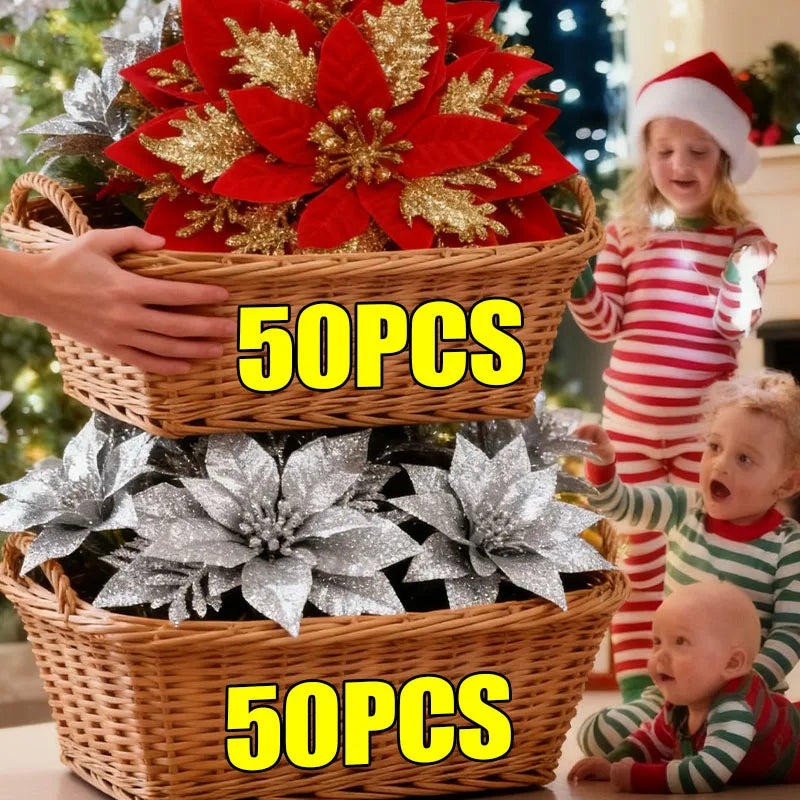 Glitzernde Weihnachten: So verschönern Sie Ihr Zuhause mit festlichen Blüten