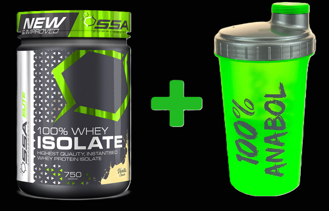 100 Prozent Whey Isolate von SSA Supplements Schoko und Vanille