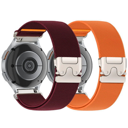 Elastische Nylonarmbänder für Smartwatches im Set