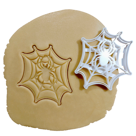 Halloween Keksausstecher Spinnennetz fÃ¼r schaurige Backmomente