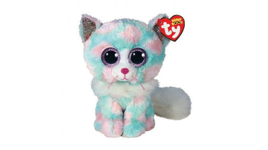 Weiches Kuschelplüschtier Katze Opal 24 cm groß