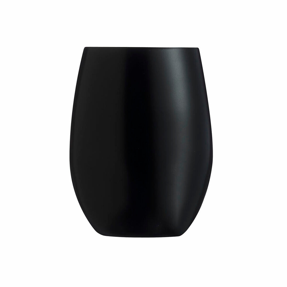 Gläserset Chef&Sommelier PRIMARY BLACK Schwarz Glas 360 ml (6 Stücke)-Haus & Küche, Besteck, Geschirr und Glaswaren-Chef&Sommelier-Ciniskitchen