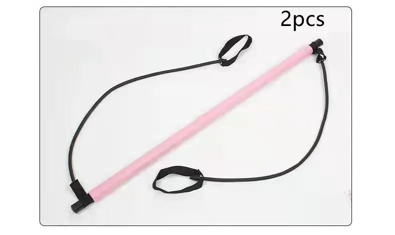 Stretching Pilates Stick für effizientes Home Stretch Training