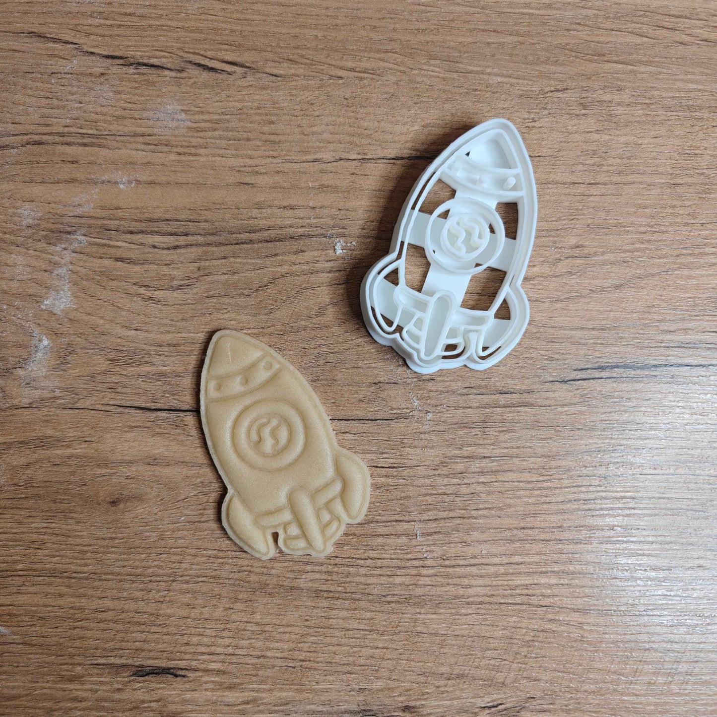 Rakete Ausstechform Keksausstecher Kreatives Backzubehör