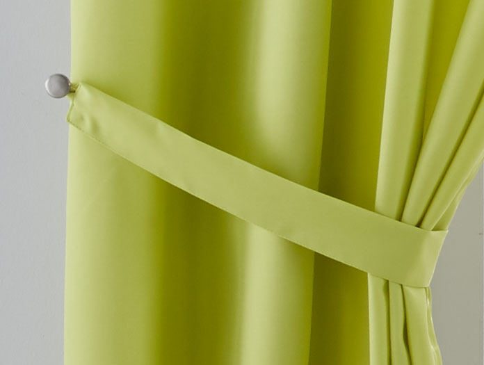 2er Set Vorhänge Blickdicht Gardinen Matt Lichtdurchlässig »PALERMO« mit Ösen und Raffhalter Dekoschal 10000265-2-gardinenbox.de