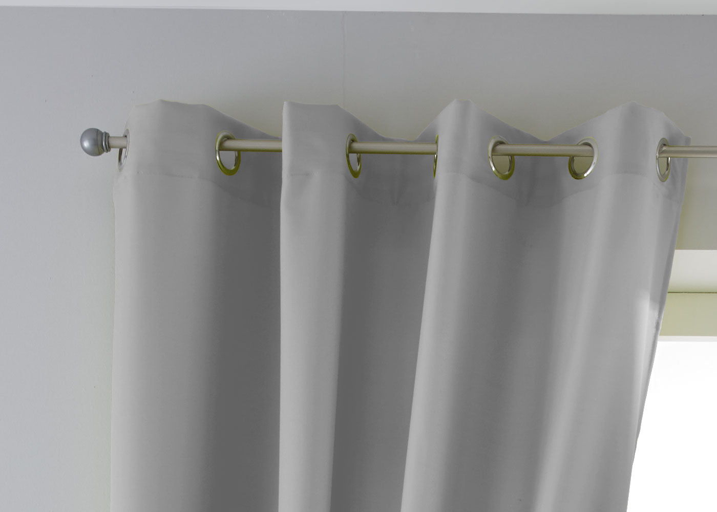 2er Set Vorhänge Blickdicht Gardinen Matt Lichtdurchlässig »PALERMO« mit Ösen und Raffhalter Dekoschal 10000265-2-gardinenbox.de