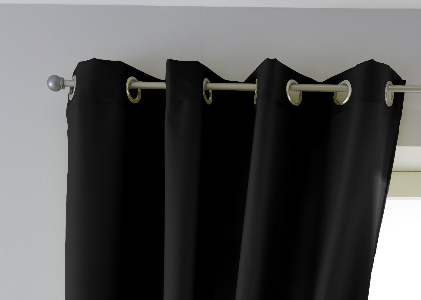 2er Set Vorhänge Blickdicht Gardinen Matt Lichtdurchlässig »PALERMO« mit Ösen und Raffhalter Dekoschal 10000265-2-gardinenbox.de