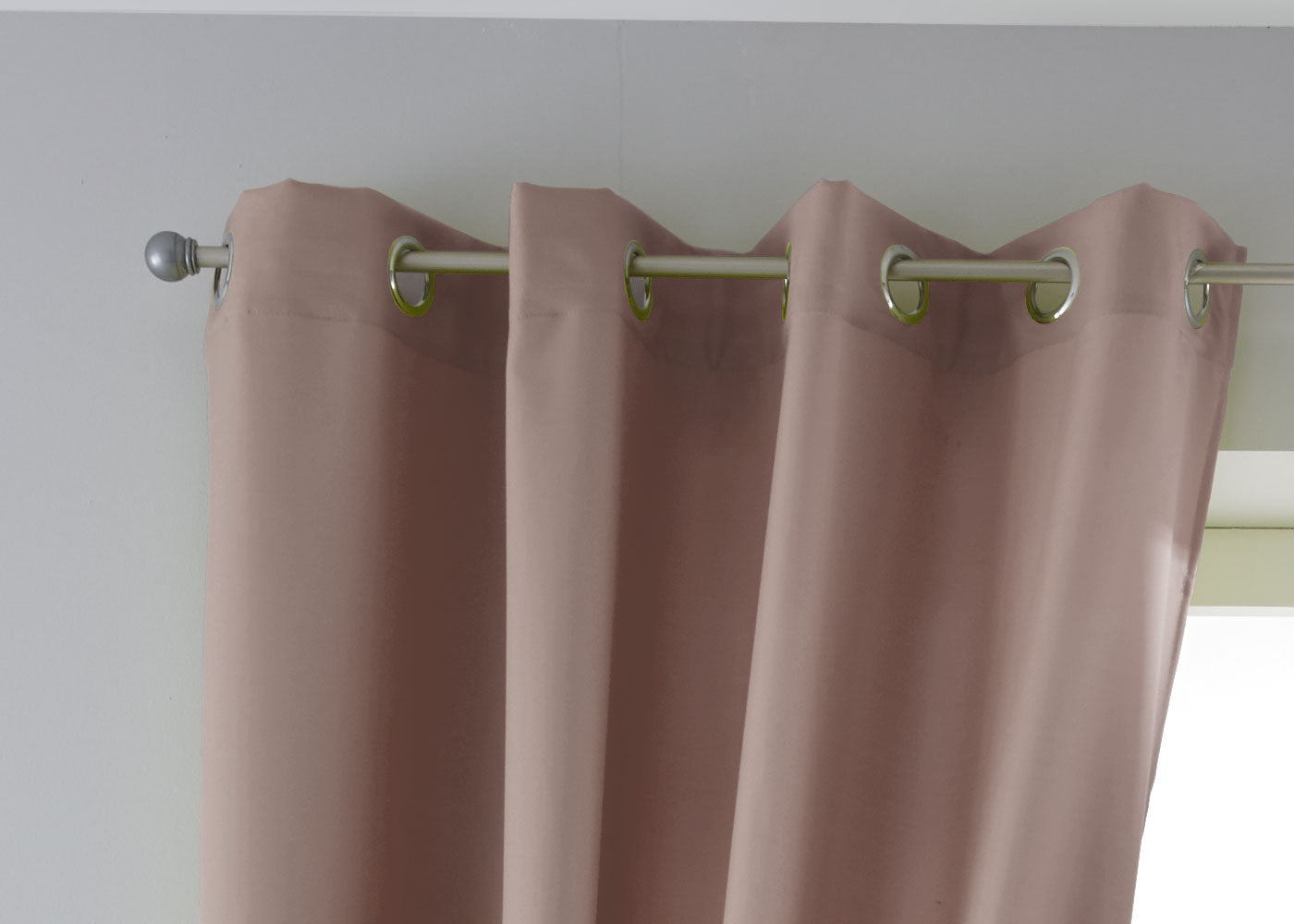 2er Set Vorhänge Blickdicht Gardinen Matt Lichtdurchlässig »PALERMO« mit Ösen und Raffhalter Dekoschal 10000265-2-gardinenbox.de