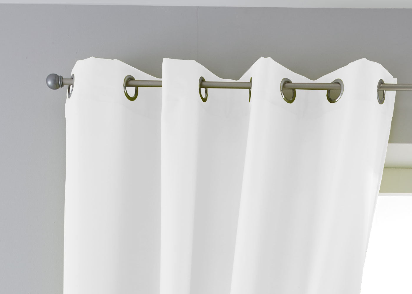 2er Set Vorhänge Blickdicht Gardinen Matt Lichtdurchlässig »PALERMO« mit Ösen und Raffhalter Dekoschal 10000265-2-gardinenbox.de