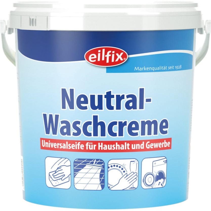 Neutrale Waschcreme für wasserbeständige Flächen und Textilien-mundizio
