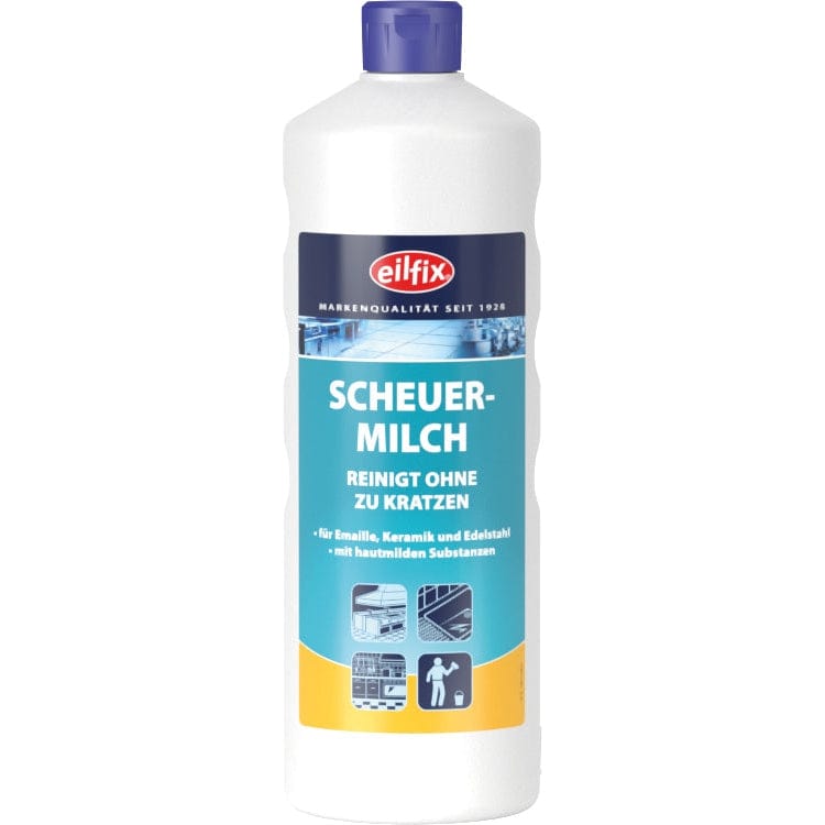 Scheuermilch für Emaille, Keramik und Edelstahl, schonend und effektiv-mundizio