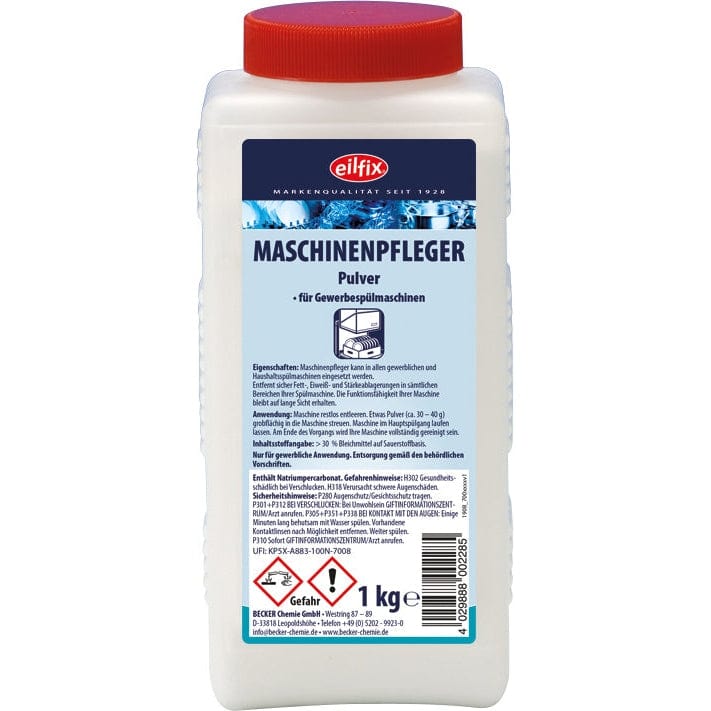 Maschinenpfleger Pulver für Gewerbe- und Haushaltsspülmaschinen-mundizio