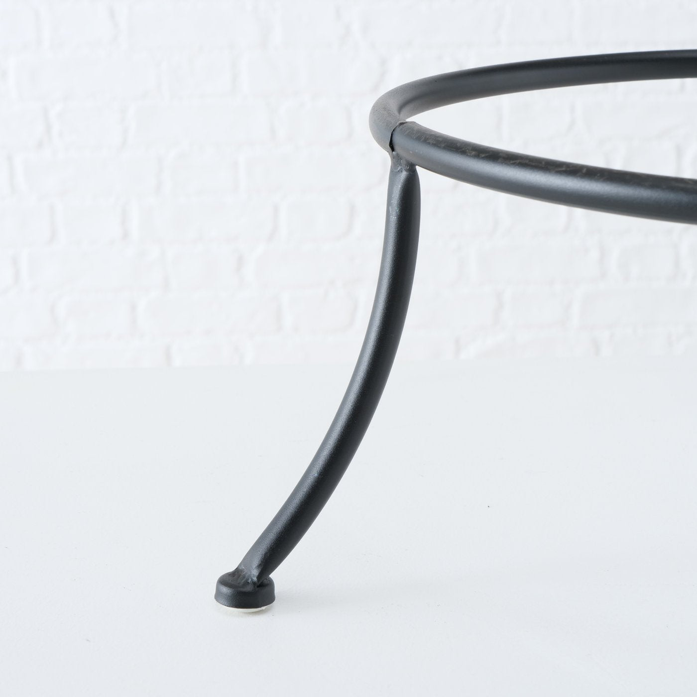 Feuerschale Ø 47 cm Feuerkorb Eisen Metall schwarz Schale Feuer Feuerstelle