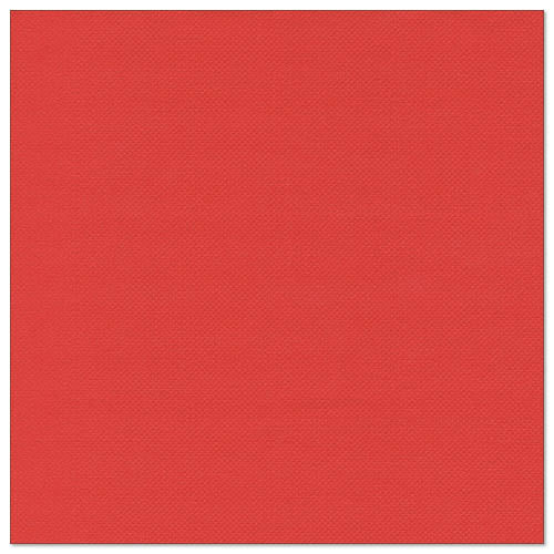 50 edle Servietten in Rot, 1/4-Falz, 40 x 40 Zentimeter