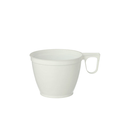 Starpak 60 Kaffeetassen, PS 0,18 l Ø 7,8 cm · 6 cm weiss | Schrumpffolie (60 Stück)-Altruan