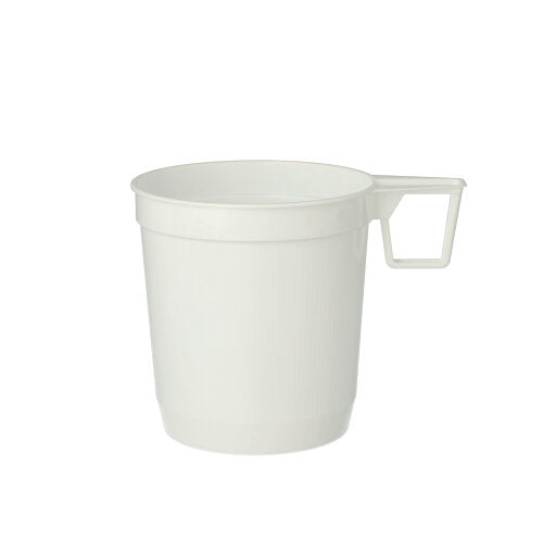 Starpak 40 Kaffeetassen, PS 0,25 l Ø 8 cm · 8,5 cm weiss | Schrumpffolie (40 Stück)-Altruan