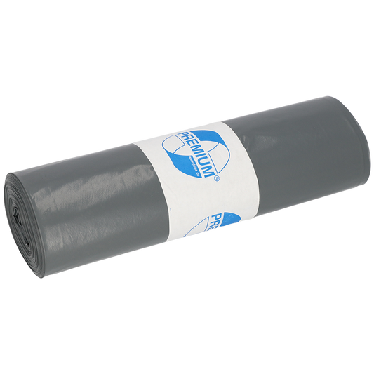 Robuste nachhaltige Müllsäcke 70 Liter aus Recycling LDPE schwarz-Altruan