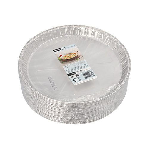 Backformen Set 25 teilig Aluminium rund für Kuchen und Quiches-Altruan