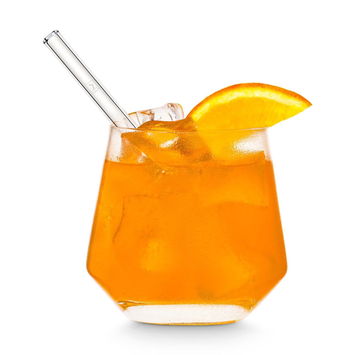 Cocktailbuch mit 15 klassischen Rezepten für Drinks mit Glasstrohhalm