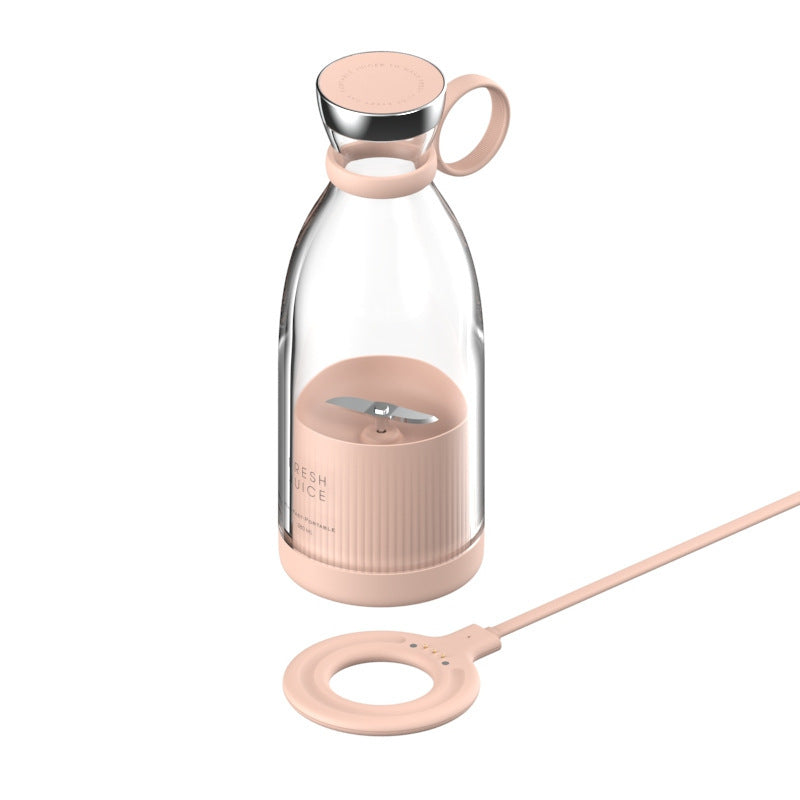 Elektrischer 350ml Tragbarer Smoothie Mixer USB Wiederaufladbar
