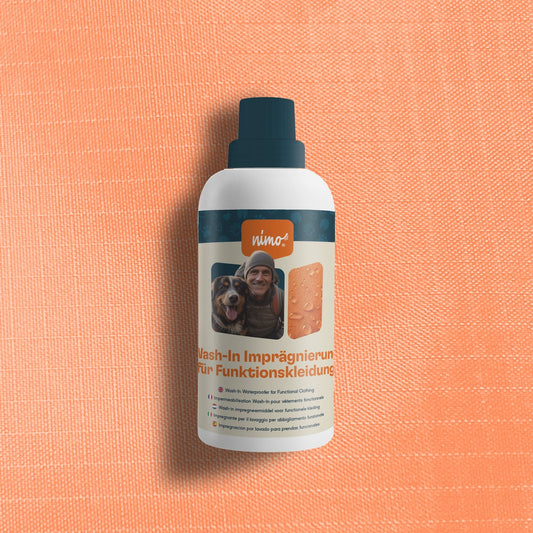 Wash-In Imprägnierung für wetterfeste Funktionskleidung-nimo