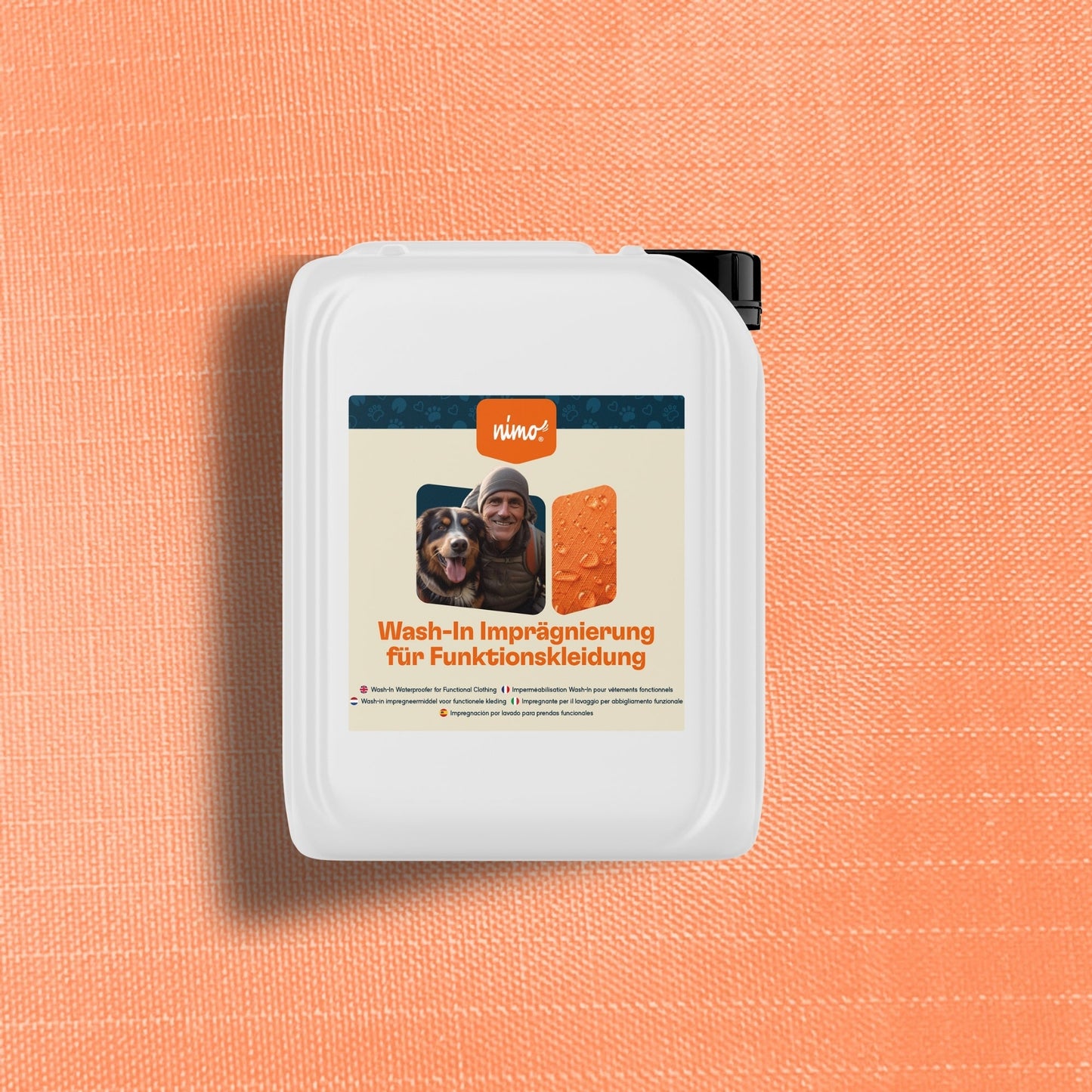 Wash-In Imprägnierung für wetterfeste Funktionskleidung-nimo