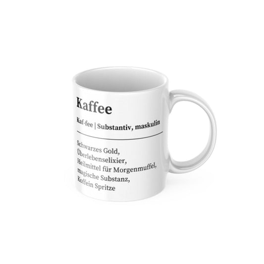Tasse mit Spruch Positive Perspektiven: Kaffee Büro-Tinisu