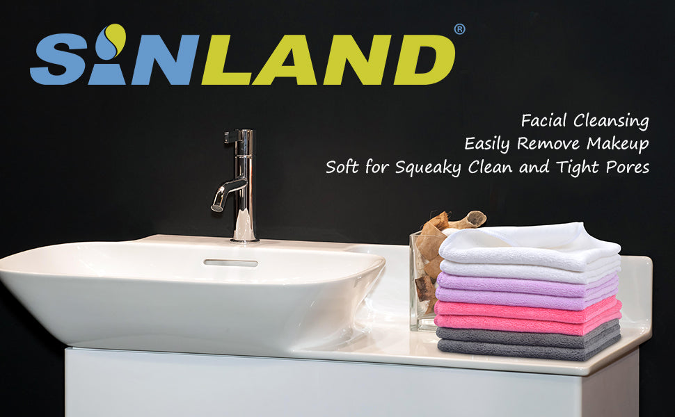 Sanftes Mikrofaser Reinigungstuch für die Gesichtspflege