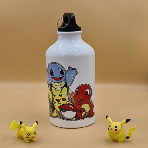 Pokemon Pikachu Glumanda Bisasam Schiggy Aluminium Flasche 500ml-Tinisu