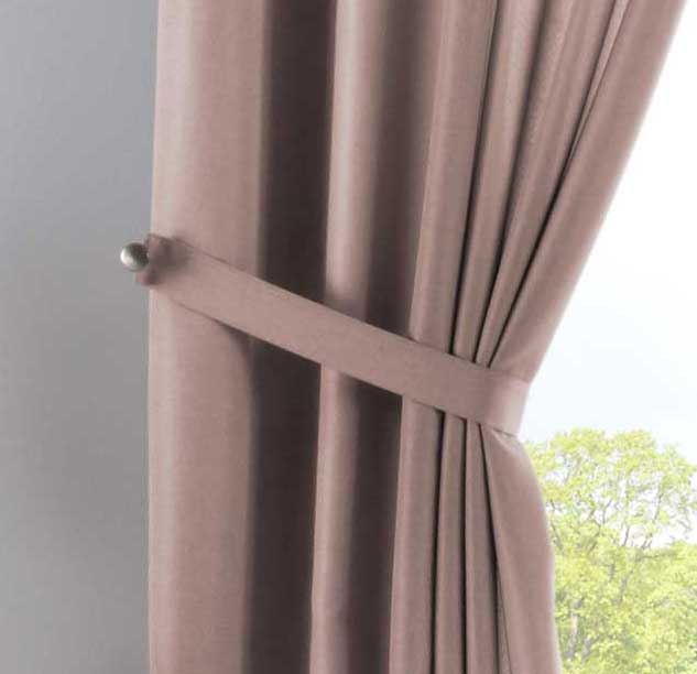 Vorhang Verdeckte Schlaufen Cationic »JENA« Blickdicht Leinen Optik Gardine Meliert Gardinenband mit Raffhalter 2019037-gardinenbox.de