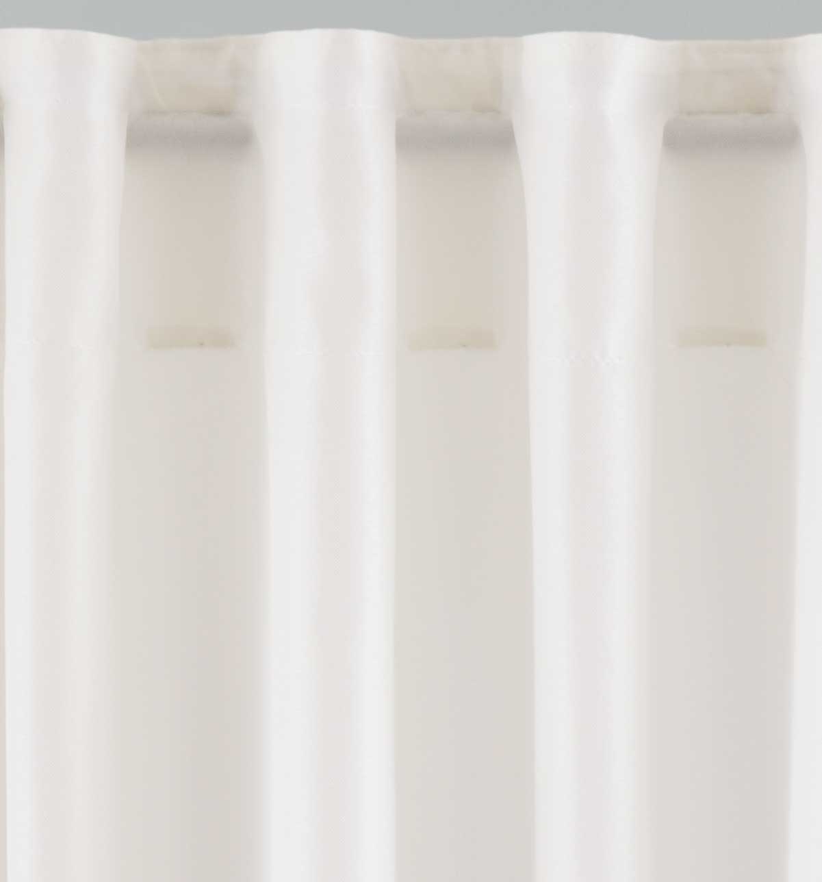 2er Set Vorhänge Verdeckte Schlaufen Cationic »JENA« Blickdicht Leinen Optik Gardinen Meliert Gardinenband mit Raffhalter 2019037-2-gardinenbox.de