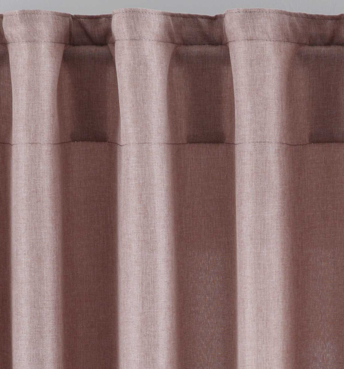 Vorhang Verdeckte Schlaufen Cationic »JENA« Blickdicht Leinen Optik Gardine Meliert Gardinenband mit Raffhalter 2019037-gardinenbox.de